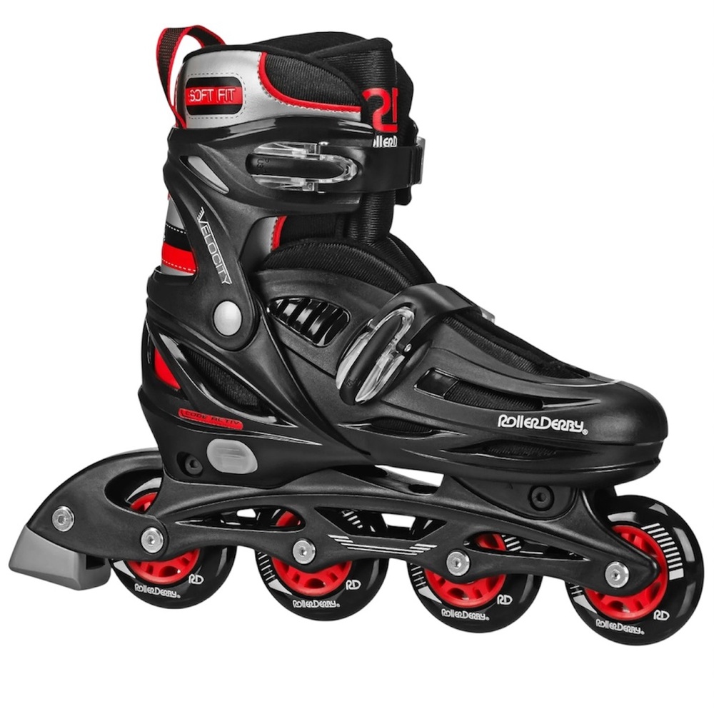 NWT Rollerderby Velocity Rollerblade Skates Adult Adjustable Size 7-10